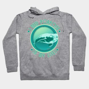 Porpoise, Whale, Ocean, Mammal, Marine Hoodie